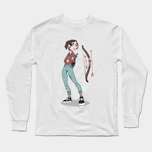 Ellie fan art Long Sleeve T-Shirt